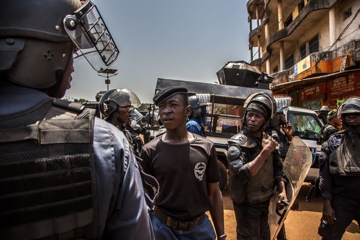 En Guinée, le chef de la junte tente de rassurer les partenaires et investisseurs étrangers