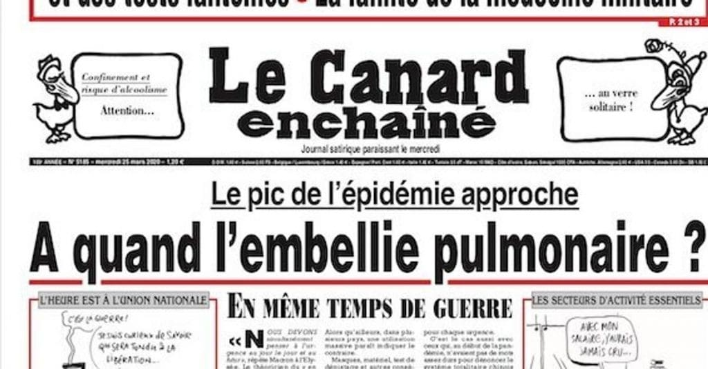 Le Canard enchaîné encense la politique préventive sanitaire marocaine