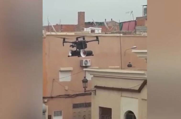 Marrakech : des drones pour pister les contrevenants à l’état d’urgence sanitaire