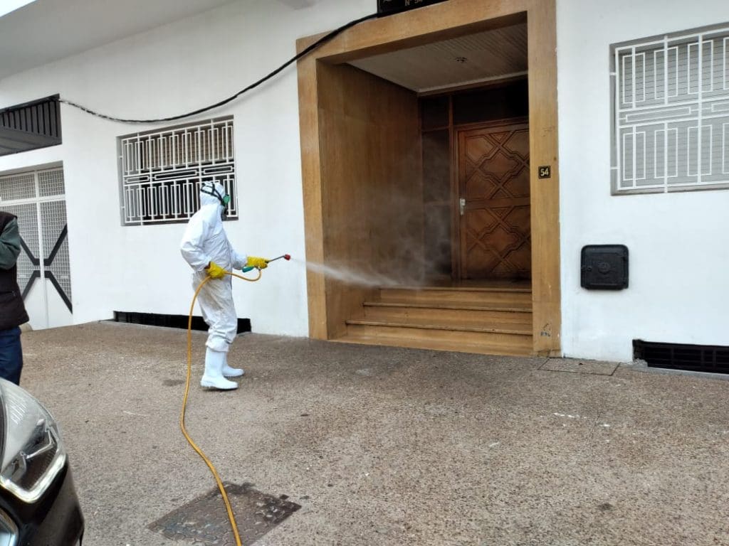 Rabat : campagne de désinfection du quartier de l’Agdal