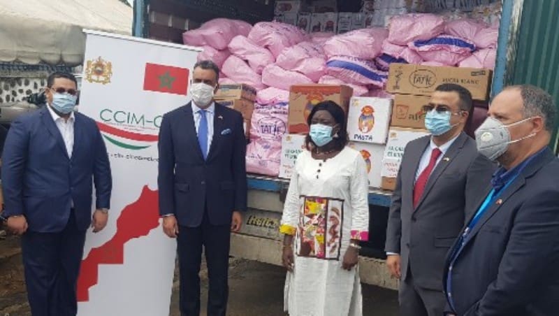 Côte d’Ivoire : la Chambre de commerce marocaine soutient 2.000 familles