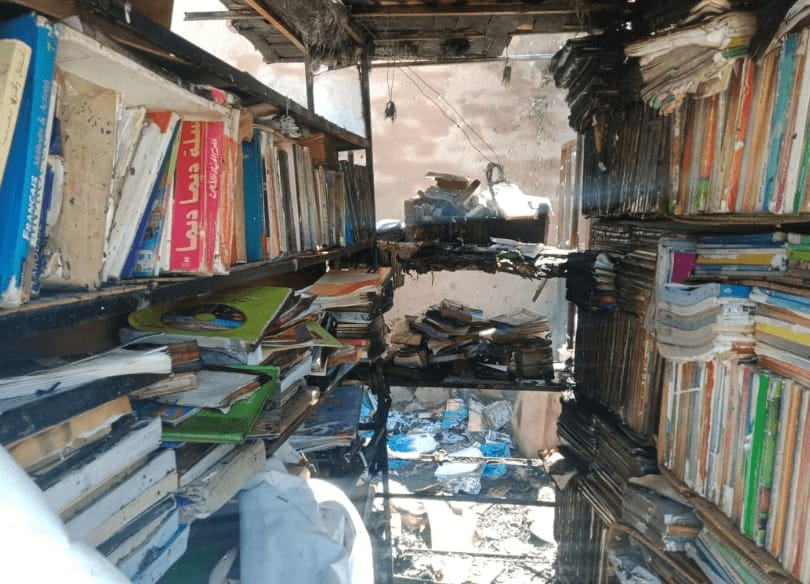 Marrakech : un incendie ravage plusieurs kiosques de livres à Bab Doukkala