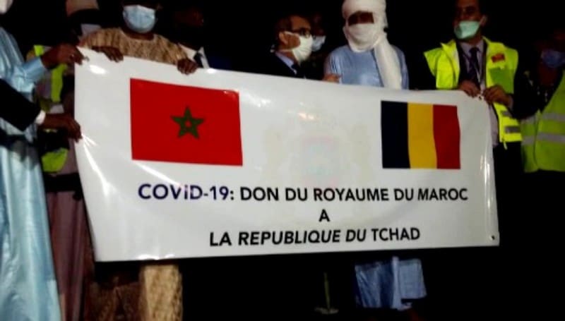 L’aide médicale marocaine destinée au Tchad arrive à N’djaména