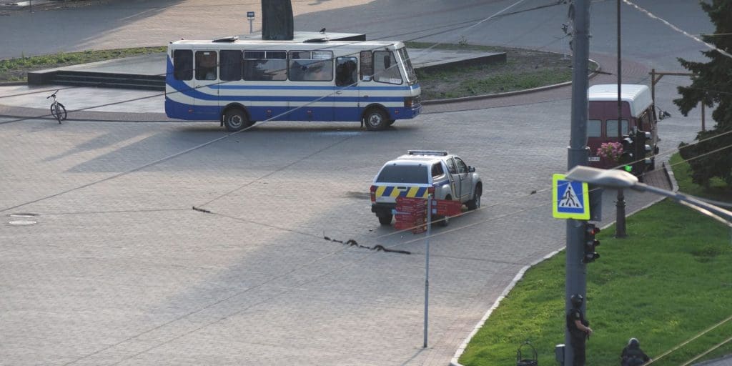Ukraine : tous les passagers retenus en otage dans le bus ont été libérés