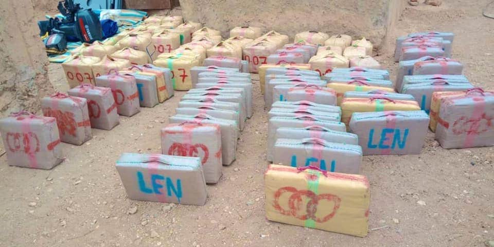 Démantèlement d’un réseau de trafic de drogue et saisie de 2,940 tonnes de chira à Guelmim