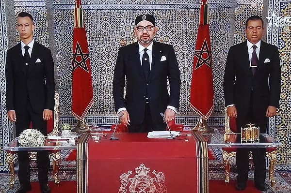 Le discours royal met explicitement en garde contre la résurgence du virus