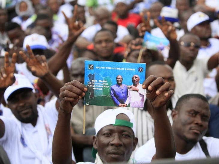 Présidentielle en Côte d’Ivoire : les rivaux historiques de Ouattara, Gbagbo et Soro, non inscrits