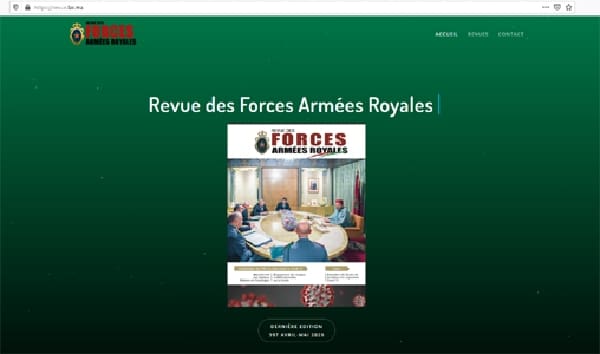 Revue des FAR : lancement du site “revue.far.ma”