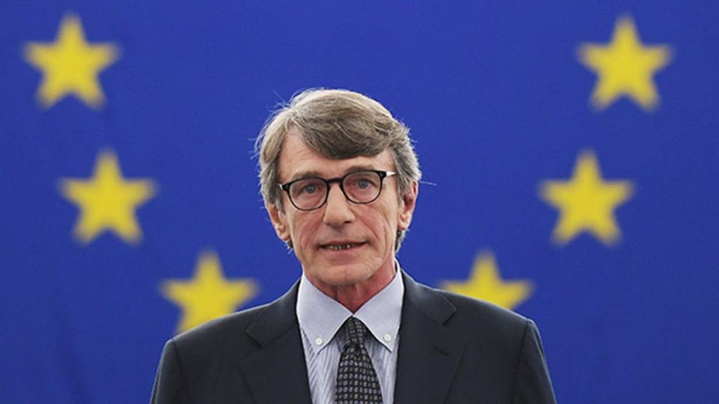 David Sassoli salue les initiatives du Maroc pour résoudre la crise libyenne