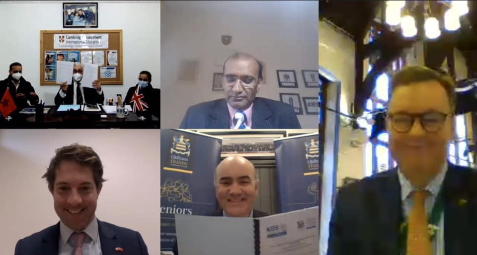 Echange d’expertises : Khalil Gibran School et l’école britannique OGHSI signent un mémorandum d’entente