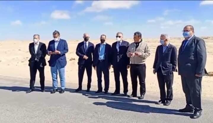 Des dirigeants politiques de premier plan visitent la zone de Guerguerat