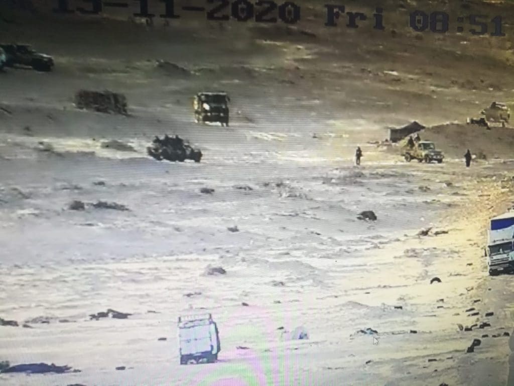 Guergarate : retour en images sur les événements survenus ce matin