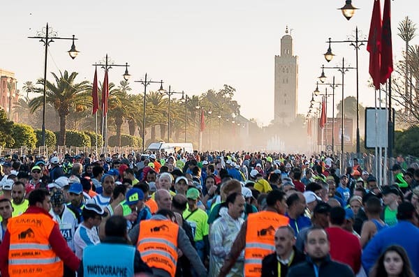 Report de la 32e édition du Marathon international de Marrakech