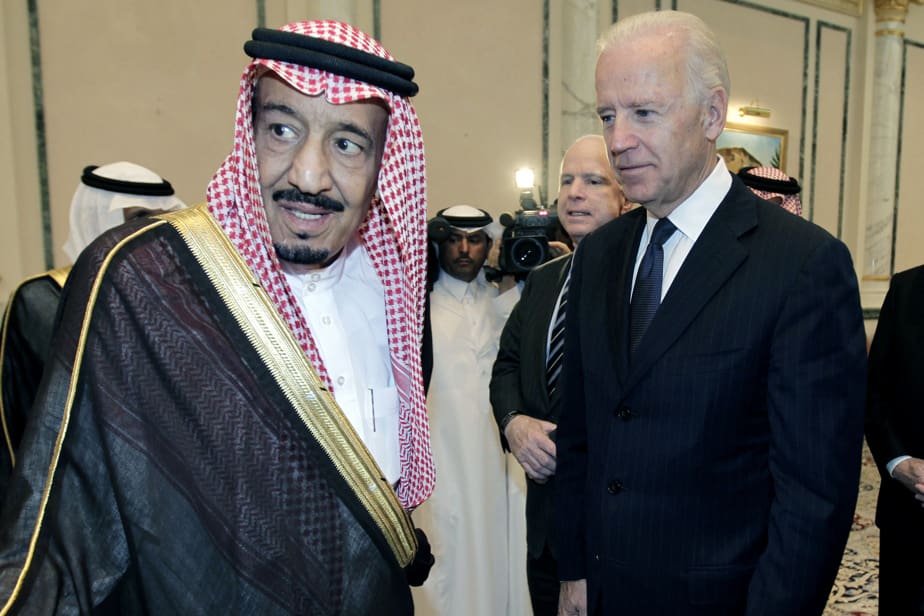 Joe Biden s’entretient pour la première fois avec le roi Salmane d’Arabie saoudite
