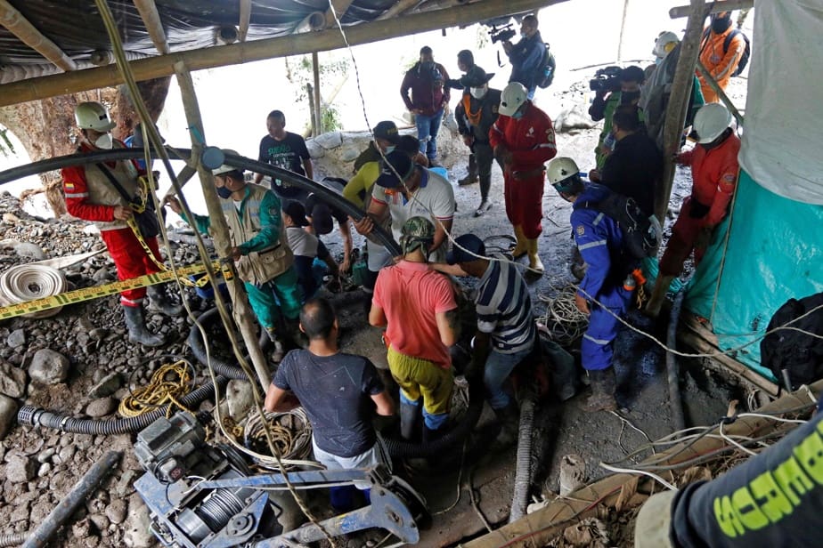 Colombie : course contre la montre pour sauver onze mineurs d’or sous terre