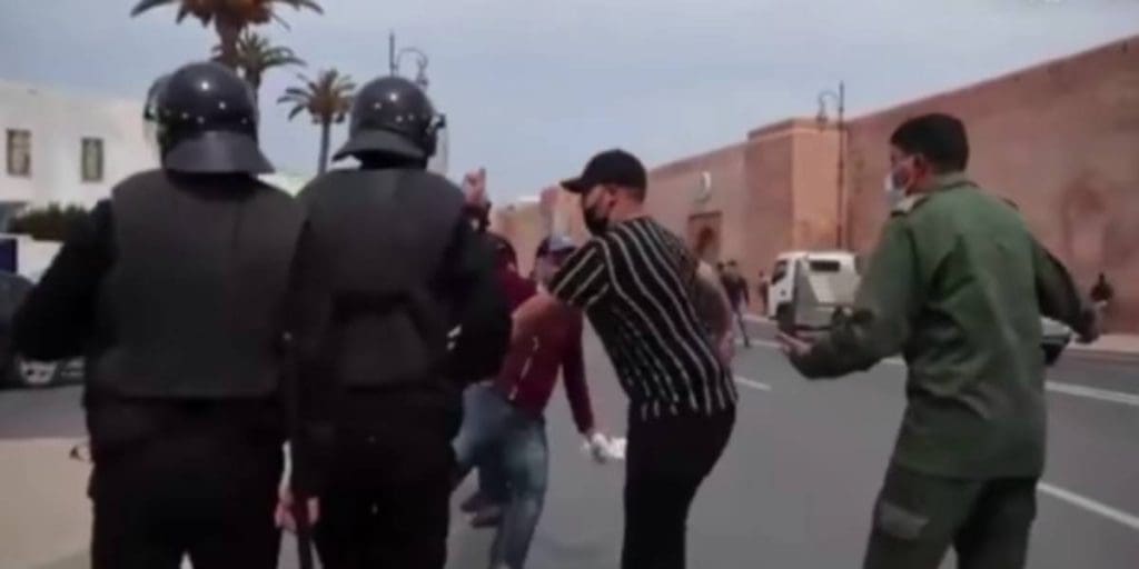 Violence lors d’un rassemblement des enseignants : le suspect identifié et interpellé à Rabat