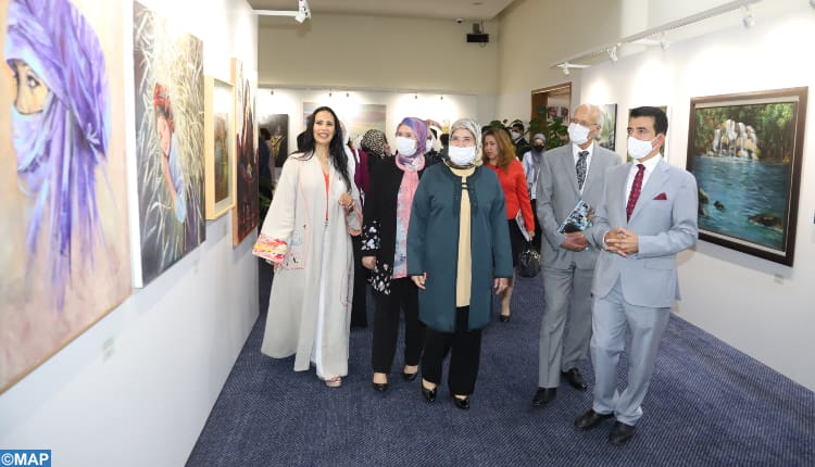 Exposition «Tableau d’espoir» à la galerie de l’ICESCO pour l’art contemporain