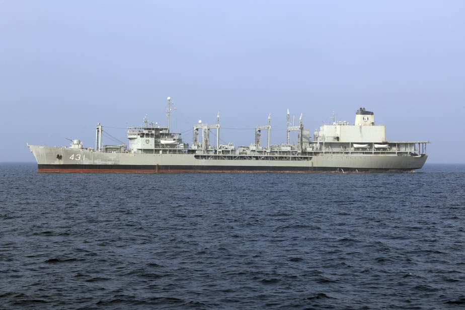 La Marine iranienne dépossédée de son seul pétrolier ravitailleur en mer d’Oman