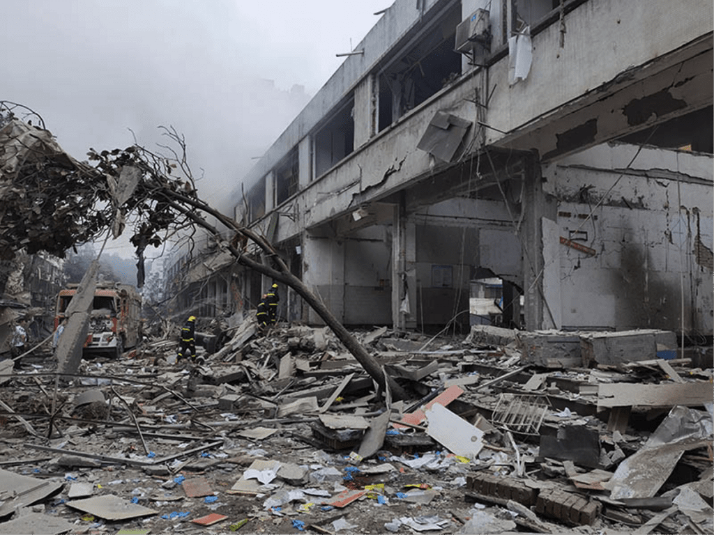 Chine : 12 morts dans l’explosion d’une conduite de gaz dans un complexe résidentiel