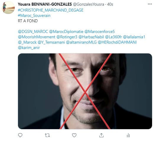 Le barreau de Bruxelles écrit à l’ambassade du Maroc en Belgique faussement convaincu  que Marchand est avocat de Omar Radi