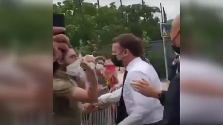 Emmanuel Macron giflé : 18 mois de prison ferme requis contre son agresseur