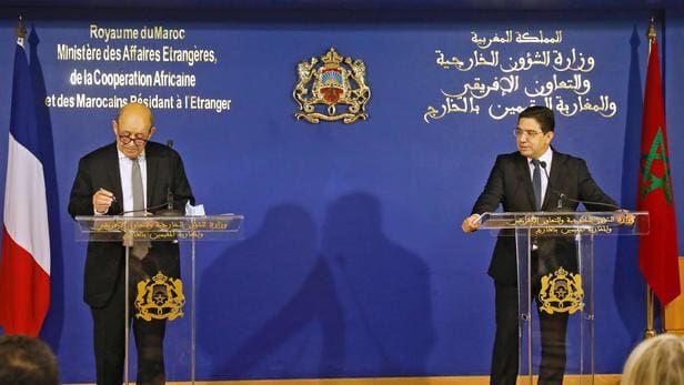 Maroc-France : à Paris, Jean-Yves Le Drian accueillera Nasser Bourita, le 19 juillet