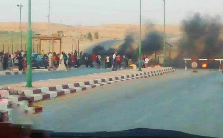 À Hassi Messaoud en Algérie, manifestation de chômeurs pour dénoncer l’incurie du gouvernement