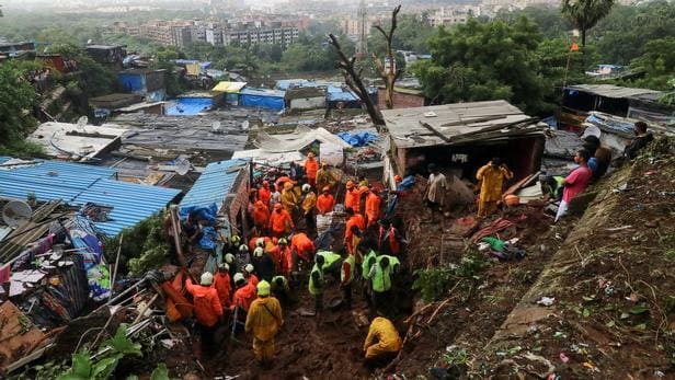 Inde : 44 morts lors d’un glissement de terrain, des dizaines de disparus