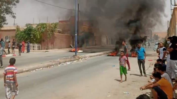 Algérie : la contestation sociale fait de Tindouf un brasier à ciel ouvert