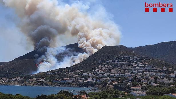 L’incendie en Catalogne circonscrit, risques très élevés dans toute l’Espagne