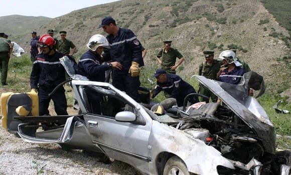 Accidents de la circulation: 20 morts et 2.053 blessés la semaine dernière