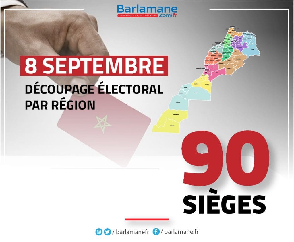 Régionales 2021 : la répartition géographique des sièges au Parlement