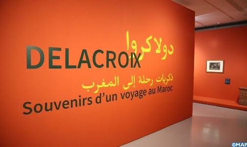 Rabat : L’Exposition « Delacroix, souvenirs d’un voyage au Maroc », se tient du 4 au 10 octobre
