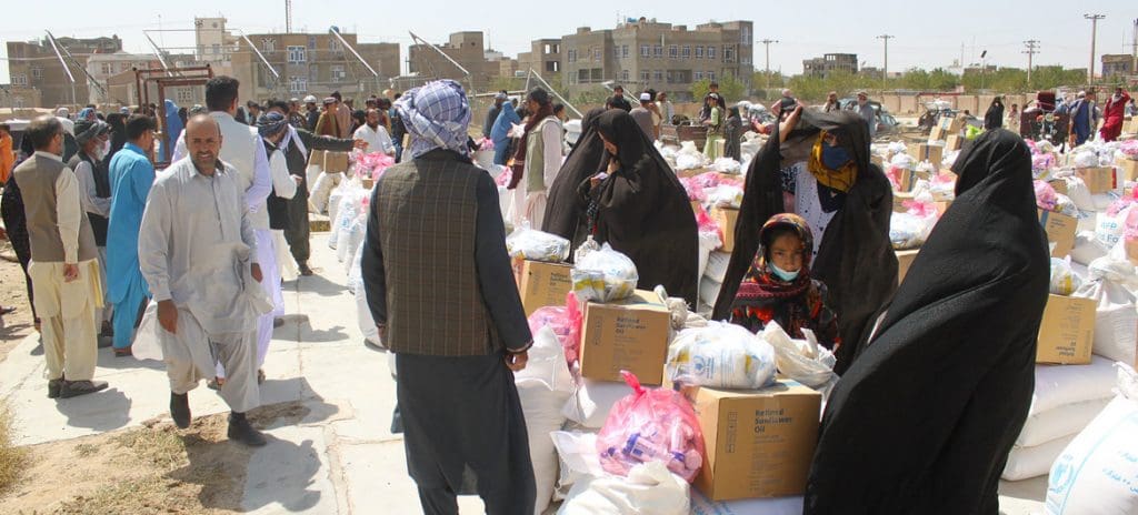 Afghanistan : Environ 240.000 personnes ont bénéficié de l’aide humanitaire