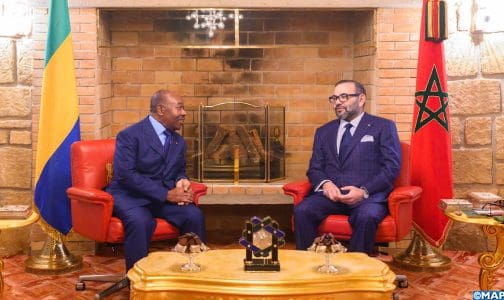 Le roi Mohammed VI reçoit le président gabonais Ali Bongo