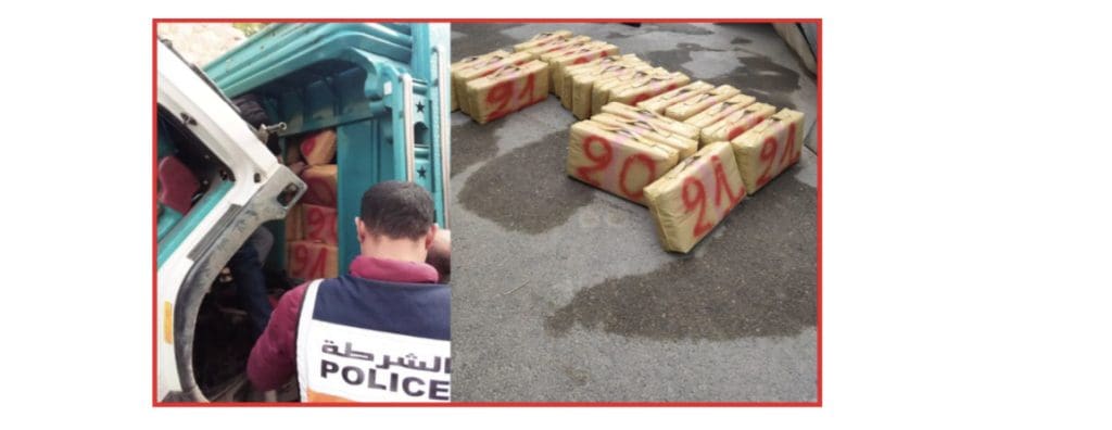 Maroc : 500 kilogrammes de résine de cannabis saisis près de Midelt
