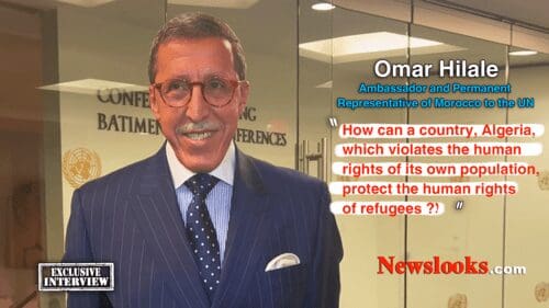 Newslooks : « Les camps de Tindouf sont une zone de non-droit, a déclaré Omar Hilale »