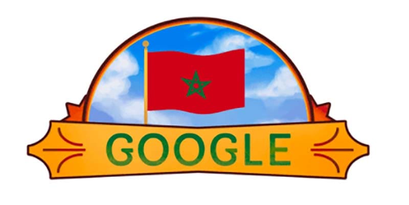 Google se met aux couleurs du Maroc pour la fête de l’indépendance