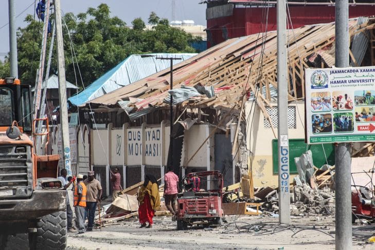 Somalie : Pas moins de 5 morts dans l’explosion d’une voiture piégée à Mogadiscio