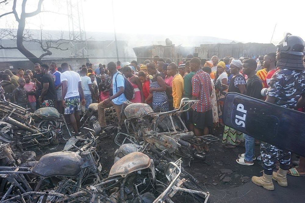Sierra Leone : Au moins 80 morts dans l’explosion d’un dépôt de carburant