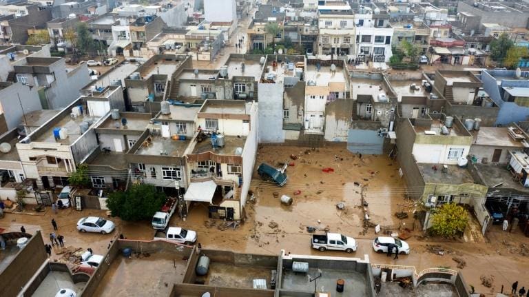 Irak: 12 morts dans les inondations à Erbil