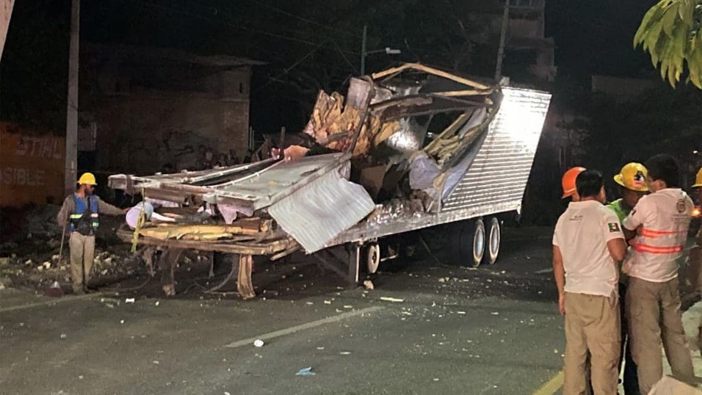 Mexique : Au mois 53 migrants tués dans un accident de camion