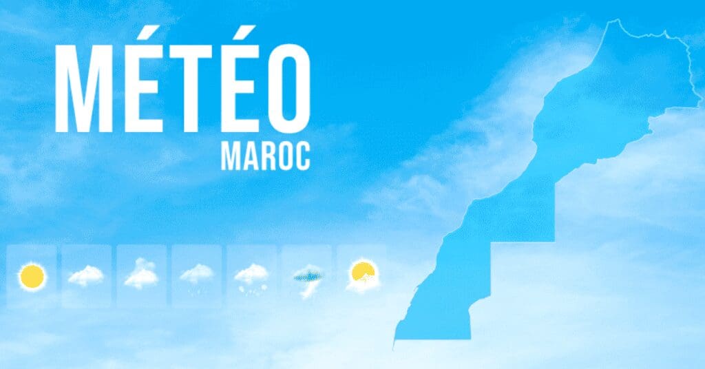 Météo : Fortes pluies localement orageuses jeudi 2 décembre dans plusieurs provinces du Royaume