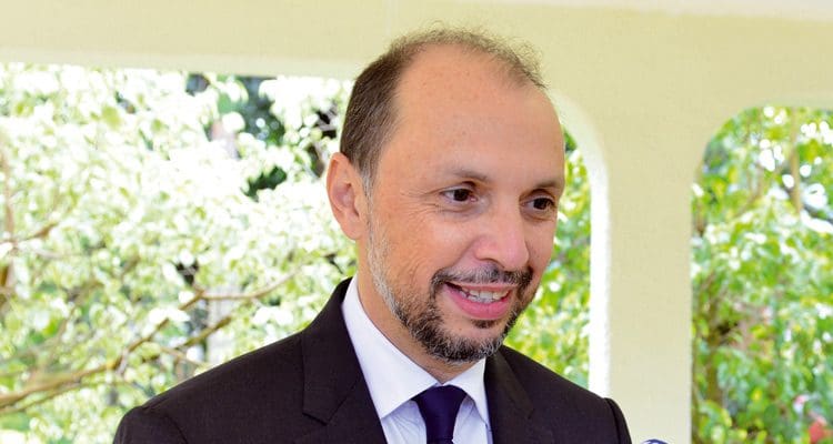 Entretien entre Mohceine Jazouli et la Coordinatrice résidente du système des Nations Unies