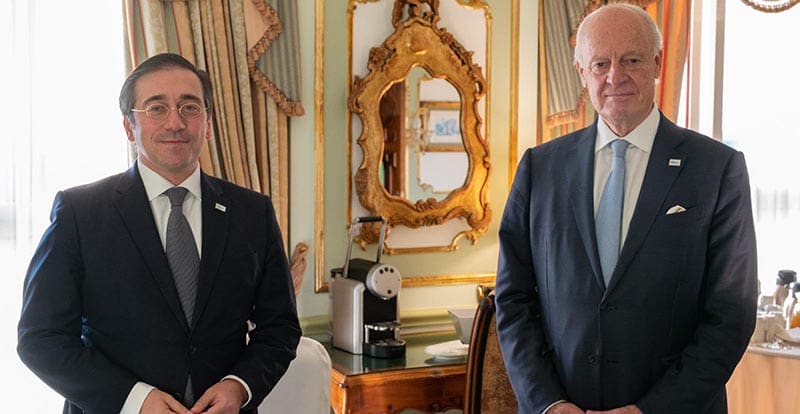 Sahara: Entretien entre Staffan de Mistura et le ministre espagnol des AE