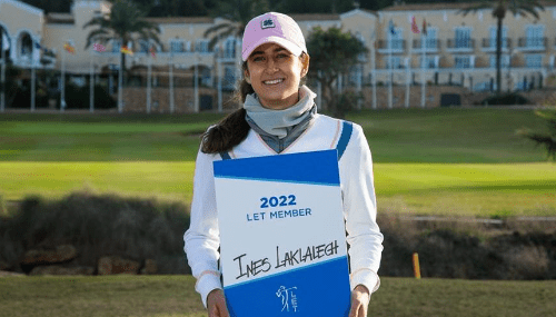 Golf : la Marocaine Inès Laklalech obtient sa carte pour le Ladies European Tour