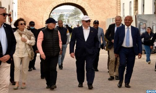 Le prince Albert II de Monaco visite “Bayt Dakira” à Essaouira