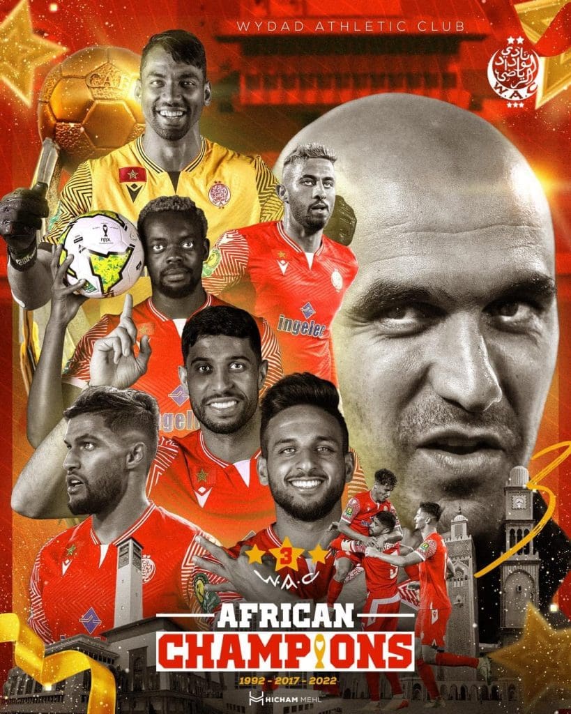 Ligue des champions: le Wydad bat Al Ahly (2-0) et remporte le titre