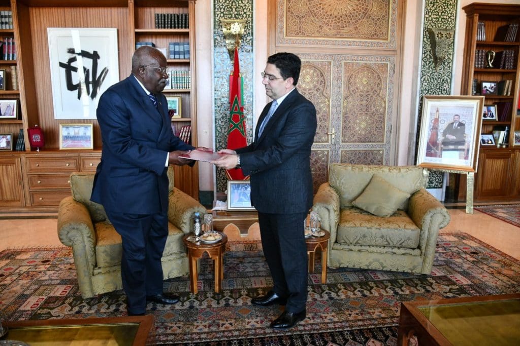 L’ambassadeur itinérant de l’Angola Bernardo Mbala Dombele, porteur d’un message du président João Lourenço au roi Mohammed VI