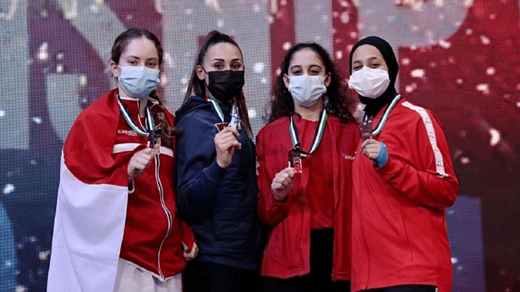 Open international de Stockholm: la Marocaine Nada Laaraj remporte la médaille de bronze